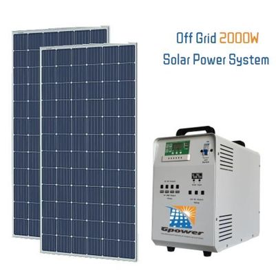 سیستم تولید برق خورشیدی 2kW TUV Residential Solar Electric Systems