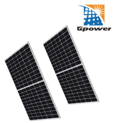 سیستم خورشیدی ISO 390W پنل خورشیدی نیم سلولی MBB