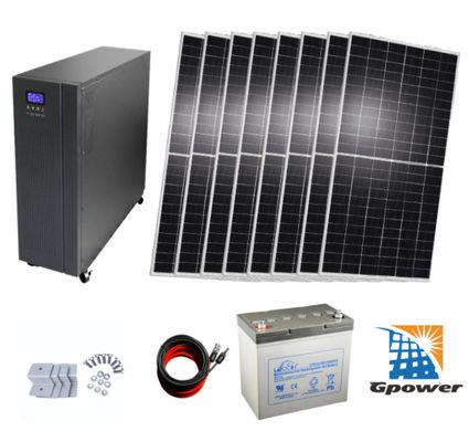 کیت های سیستم خورشیدی شبکه GPOWER IEC با تولید 42.5 کیلووات ساعت در روز