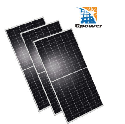 سیستم PV خورشیدی مونو کریستالی نوع 410w ماژول نیم سلول MBB